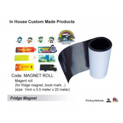 MAGNET ROLL Fridge Magnet In House Custom Made Products